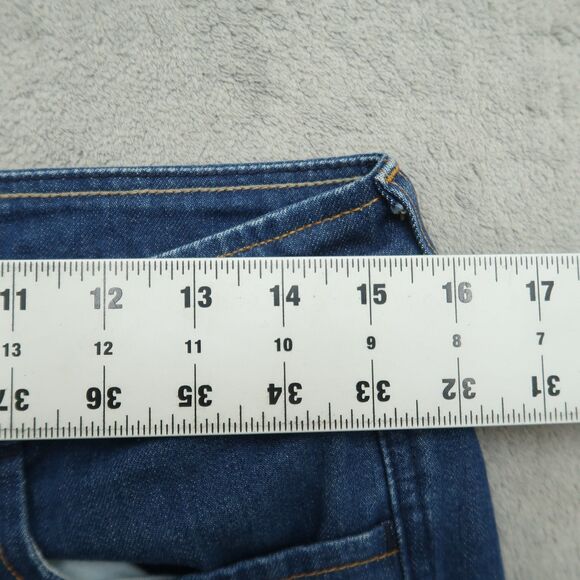 J. Crew Jeans Women's Size 30 Blue Mid-Rise High-Heel Flare Denim 31" Inseam - Picture 3 of 16